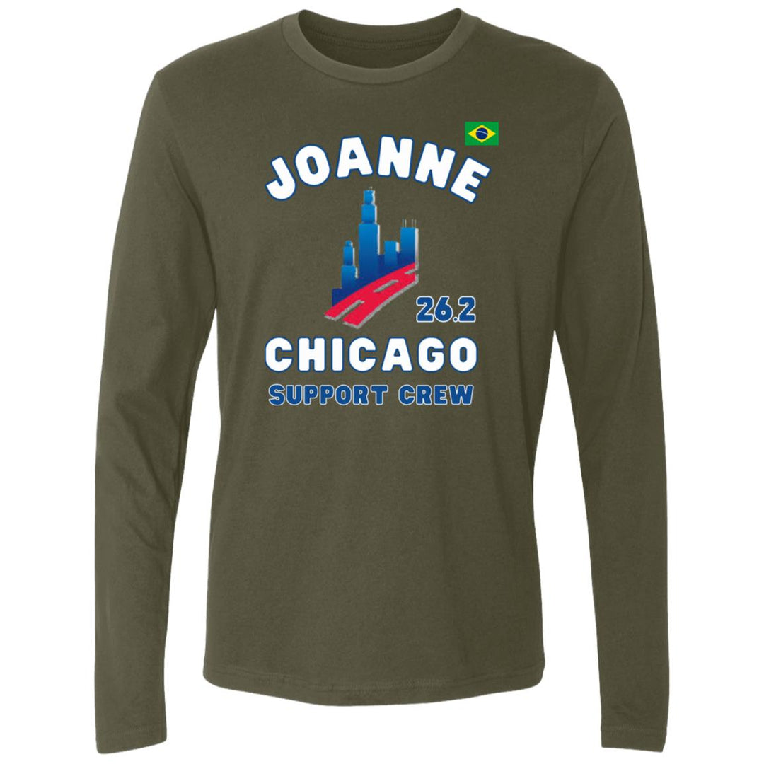 Chicago Support Crew, Unisex Premium LS, Marathon Custom Shirt