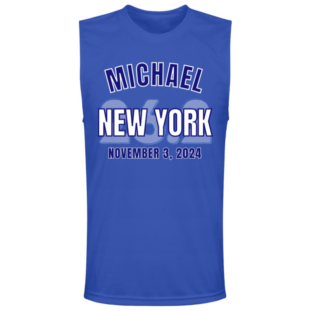 NYC Race Day Tank,  Men's Performance Tee, 2024 NYC Tank, NY Runners,