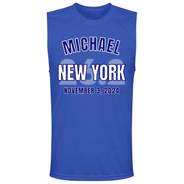 NYC Race Day Tank,  Men's Performance Tee, 2024 NYC Tank, NY Runners,