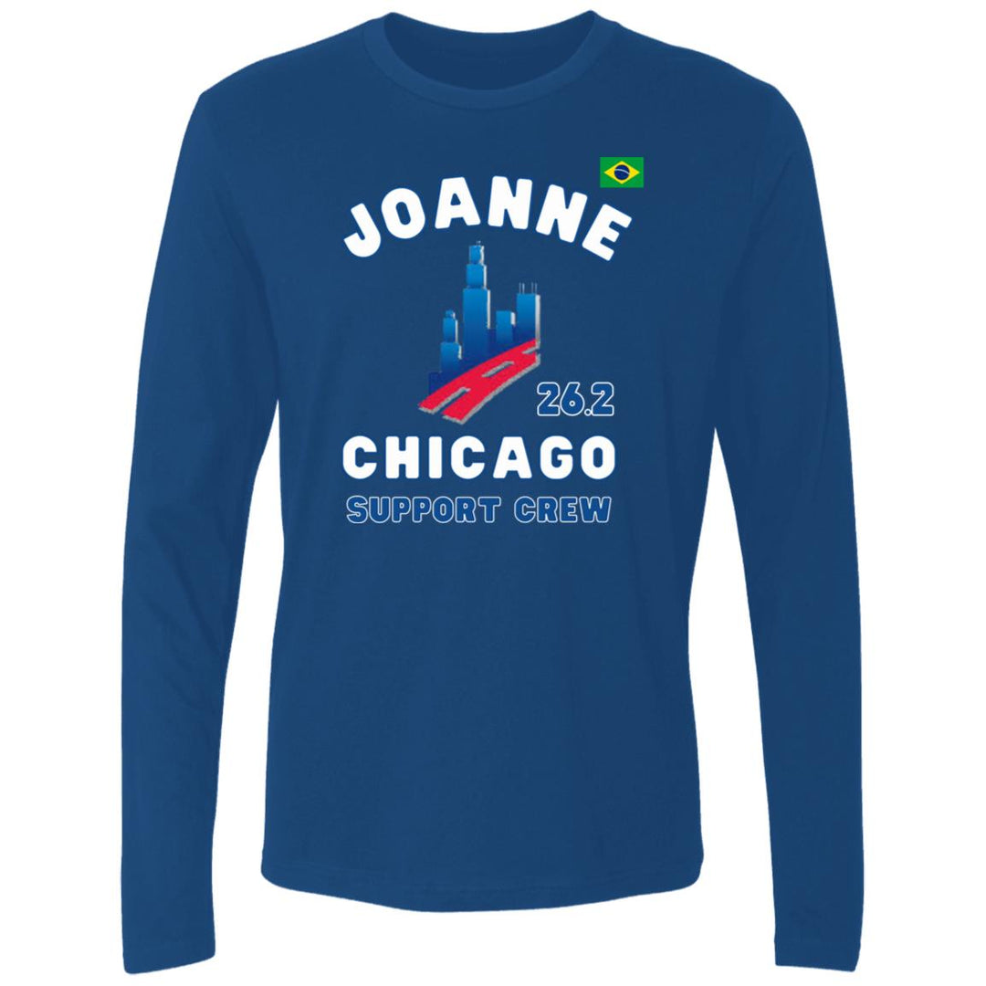 Chicago Support Crew, Unisex Premium LS, Marathon Custom Shirt