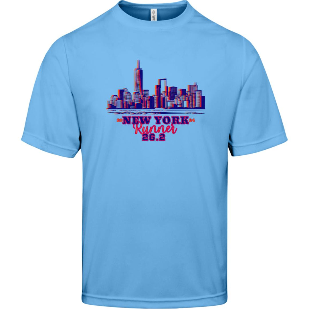 New York Race Day Shirt, Mens Performance Tee, 2024 NYC Race, New York Runner, Marathon T-Shirt