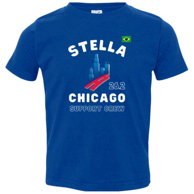 Chicago Support Crew, Toddler Jersey T-Shirt, Marathon Shirt