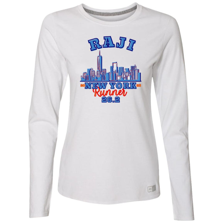 New York Tee, Personalized NYC Long Sleeve, Ladies’ Essential Dri-Power Long Sleeve Tee