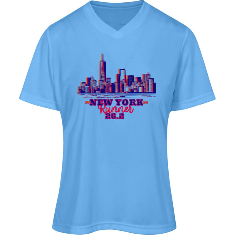 New York Race Day Shirt, Womens Performance Tee, 2024 NYC Runner, New York City,