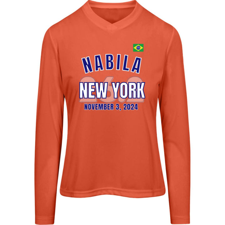 New York 26.2, Women's Performance Long Sleeve Tee, 2024 NYC Runner