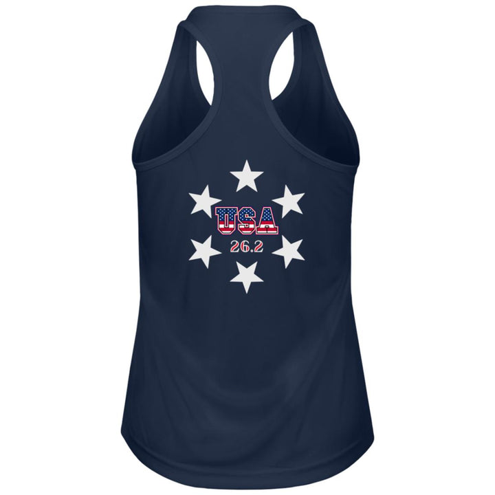 Tokyo Race Day Tank, Womens Performance Racerback Tank, Tokyo Runner, 2025 Tokyo Tee