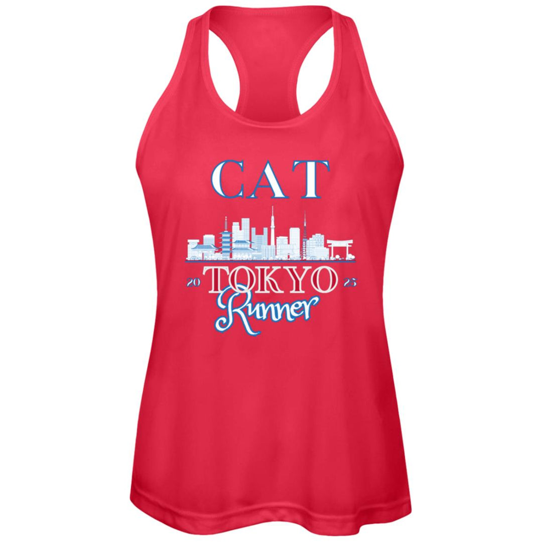 Tokyo Race Day Tank, Womens Performance Racerback Tank, Tokyo Runner, 2025 Tokyo Tee