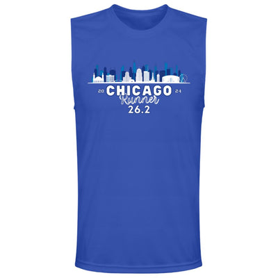 Chicago Performance Tee, 2024 Chicago Runner, Men's Chicago Tank