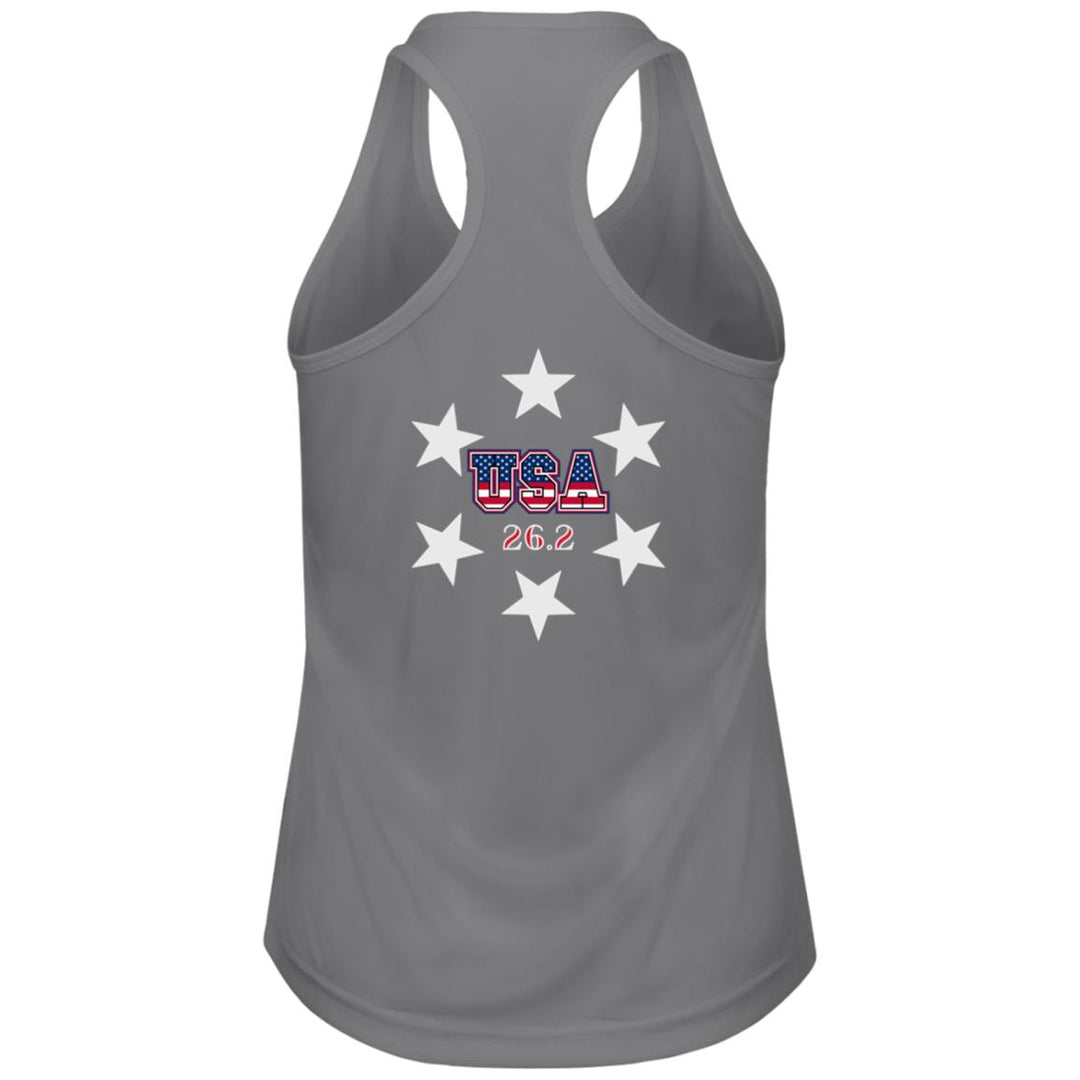 Tokyo Race Day Tank, Womens Performance Racerback Tank, Tokyo Runner, 2025 Tokyo Tee