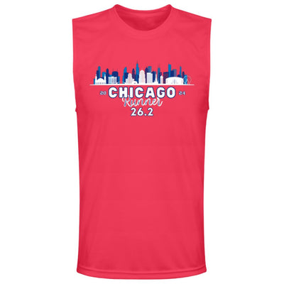 Chicago Performance Tee, 2024 Chicago Runner, Men's Chicago Tank