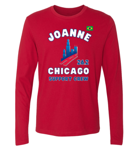 Chicago Support Crew, Men's Premium Long Sleeve, Marathon T-Shirt