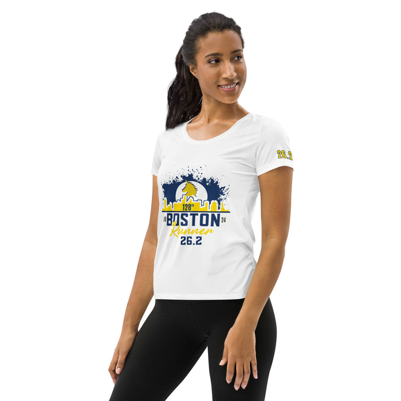 Boston Race Day Shirt, Athletic Shirt, 26.2 Boston, Personalized Marathon Shirt, 2024 Boston Shirt