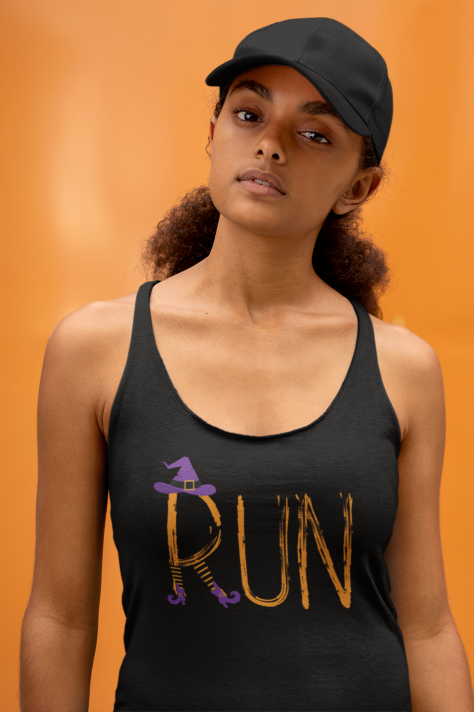 Halloween Running Top, Performance Tank, Halloween Running Top, Performance Tank, Cute Halloween Running Shirt, Runner, Runner