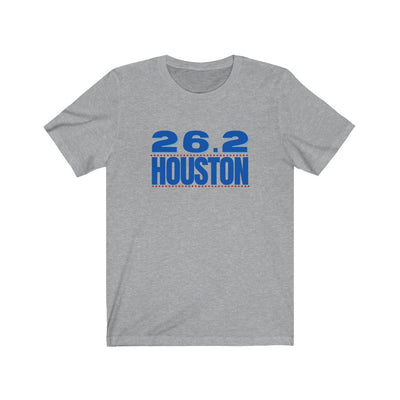 26.2 Houston Marathon Shirt, Gift for Runner, Unisex Jersey Short Sleeve Tee, Marathon Shirt, Marathoner, Shirt for Runner