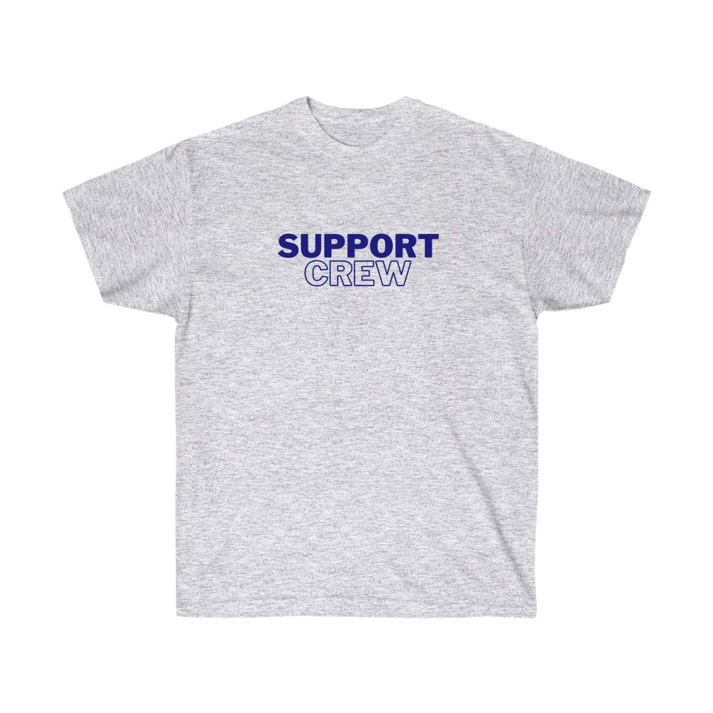 Support Crew T Shirt, Unisex Ultra Cotton Tee, Marathon Support Shirt, Ironman Support