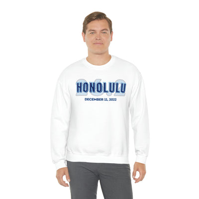 Honolulu Marathon, 26.2, Unisex Crewneck Sweatshirt, Honolulu Sweatshirt, Gift for Honolulu Runner