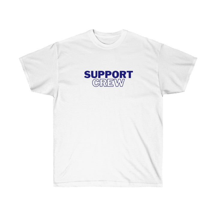 Support Crew T Shirt, Unisex Ultra Cotton Tee, Marathon Support Shirt, Ironman Support