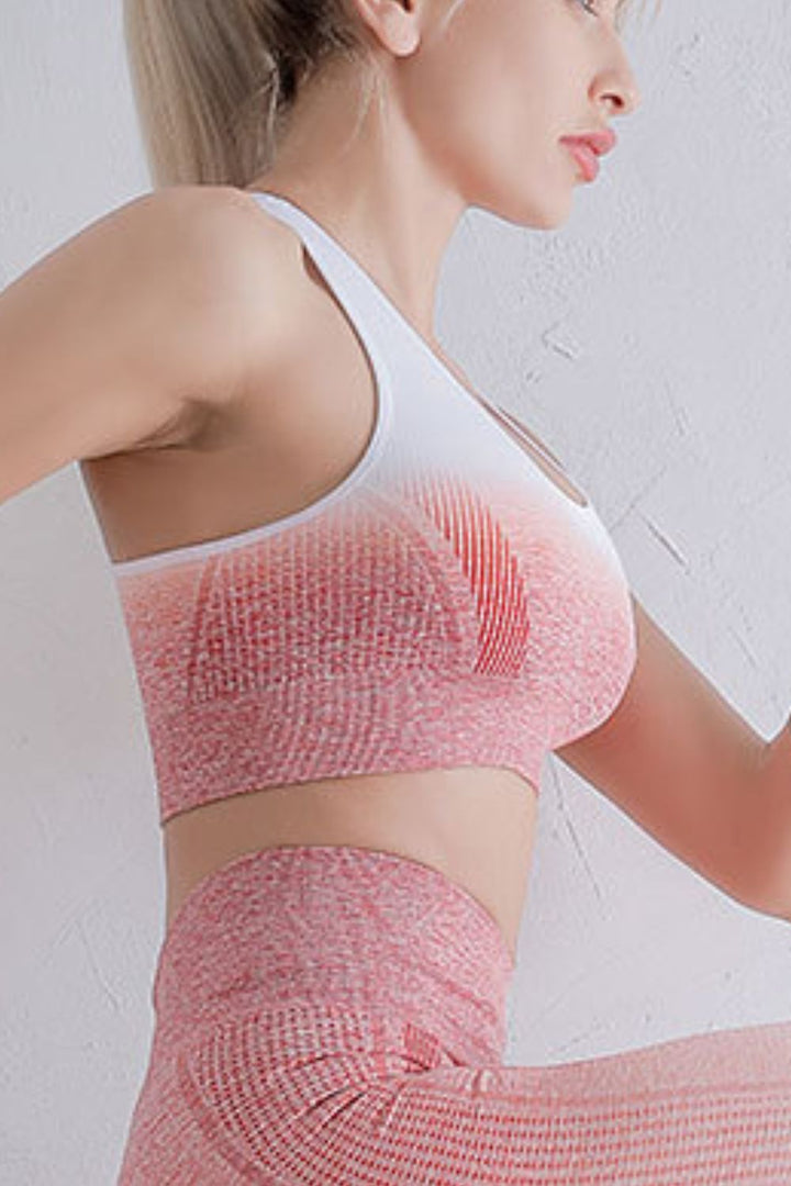 Gradient Racerback Sports Bra