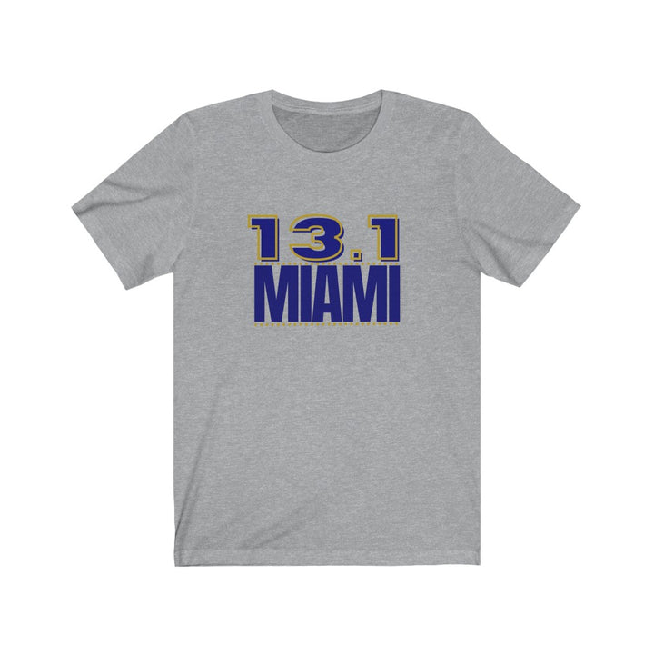 26.2 Miami, Miami Marathon, Half Marathon Miami T Shirt, Unisex Jersey Short Sleeve Tee,