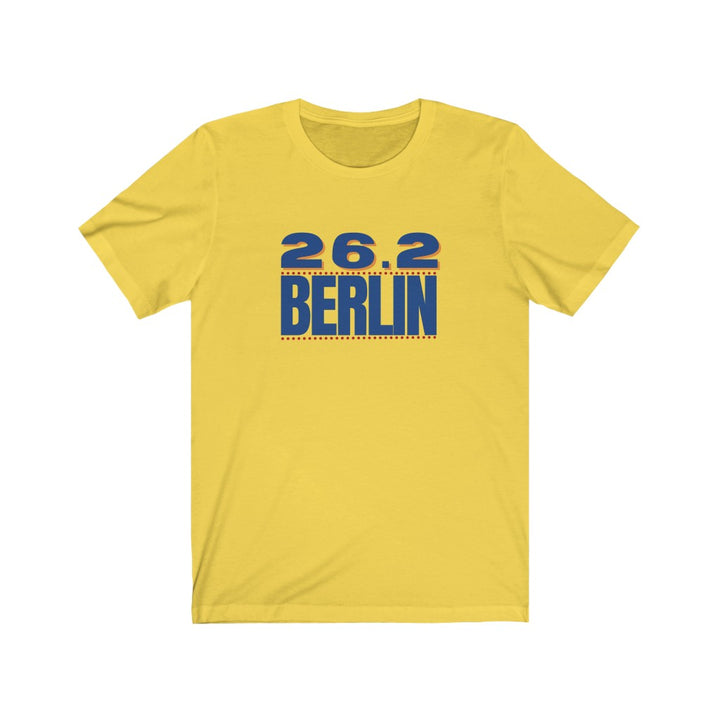 26.2 Berlin, Berlin Marathon, Gift for Runner, Unisex Jersey Short Sleeve Tee, Marathon Shirt, Marathoner, Shirt for Runner