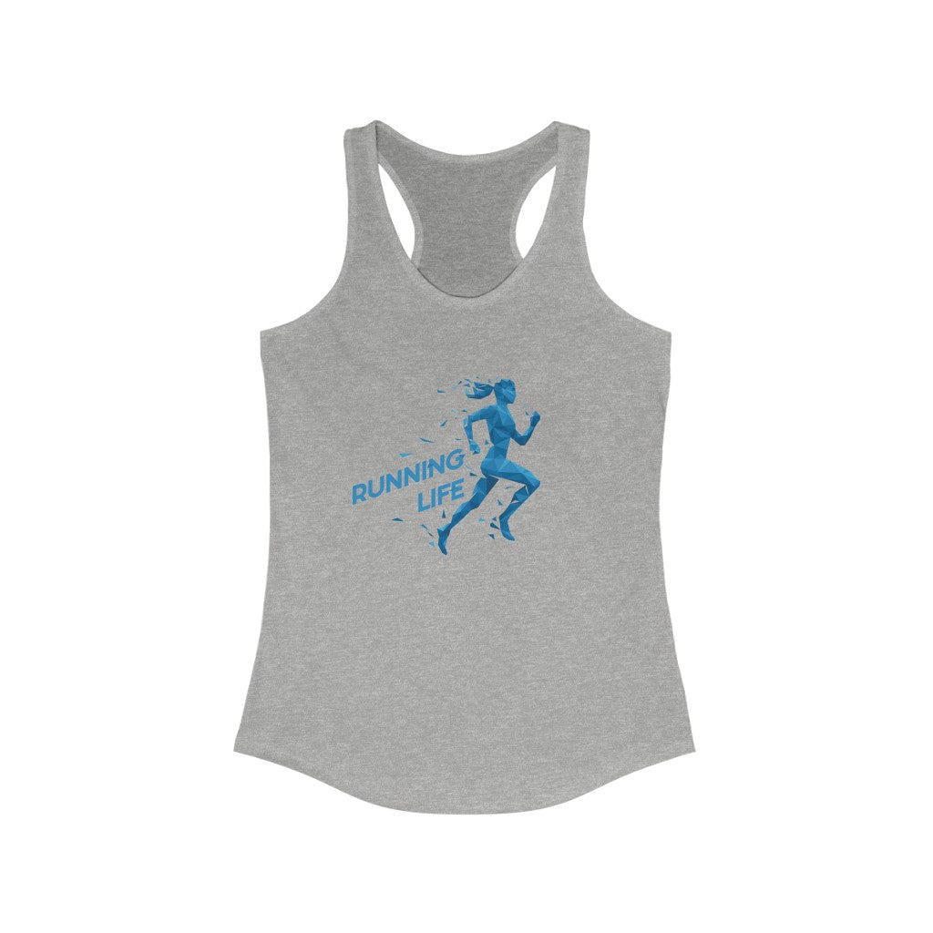 Running Life, Racerback Tank, Running Tank, Runner, Run Tank,