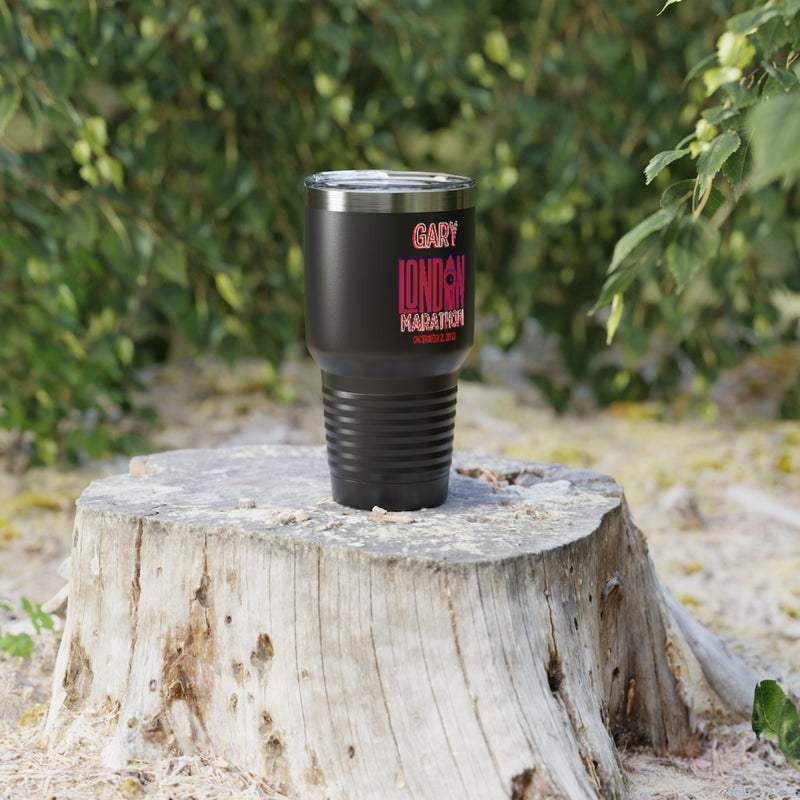 London Marathon Tumbler, 30oz, Personalized Marathon Gift