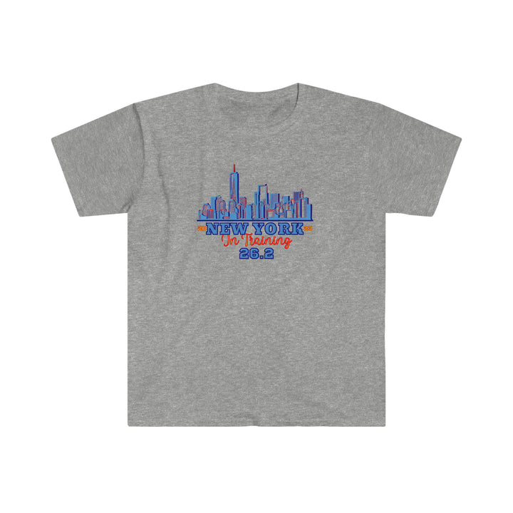 New York Runner, 26.2, Unisex Softstyle T-Shirt, Marathon in Training, NYC Runner, Gift for NY Runner