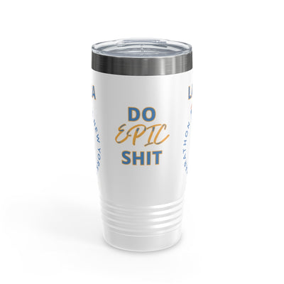 NYC Marathon, Do Epic Shit, New York Marathon Tumbler, Ringneck Tumbler, 20oz, Personalized NYC Marathon Gift, NYC Runner, 26.2