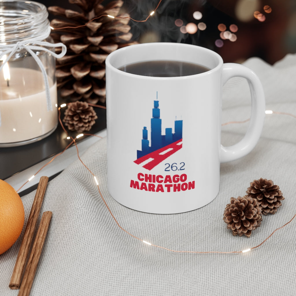 Chicago Marathon Personalised Mug — Absolute Mug