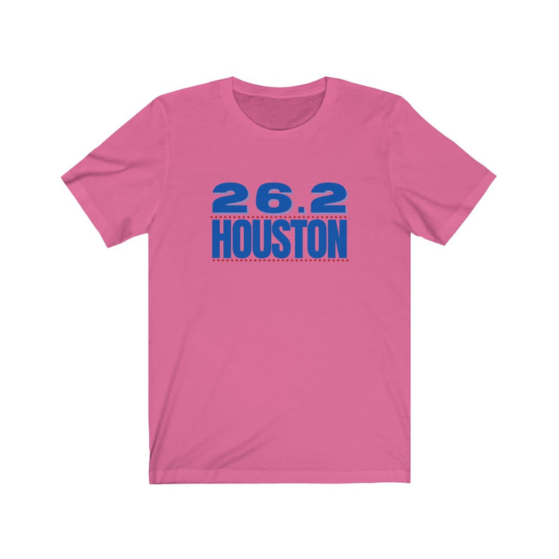 26.2 Houston Marathon Shirt, Gift for Runner, Unisex Jersey Short Sleeve Tee, Marathon Shirt, Marathoner, Shirt for Runner
