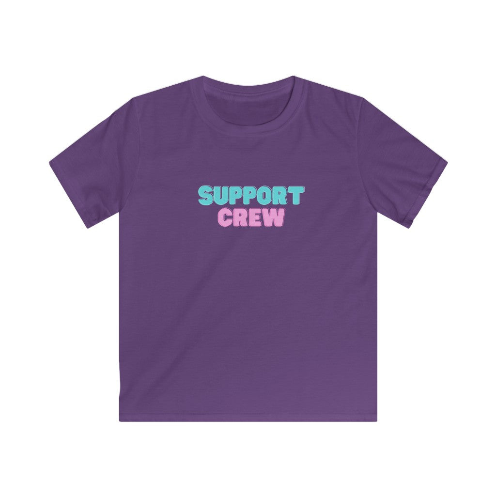 Kids Support Crew Tee,  Kids Marathon Support Shirt, Support Crew Kids Shirt