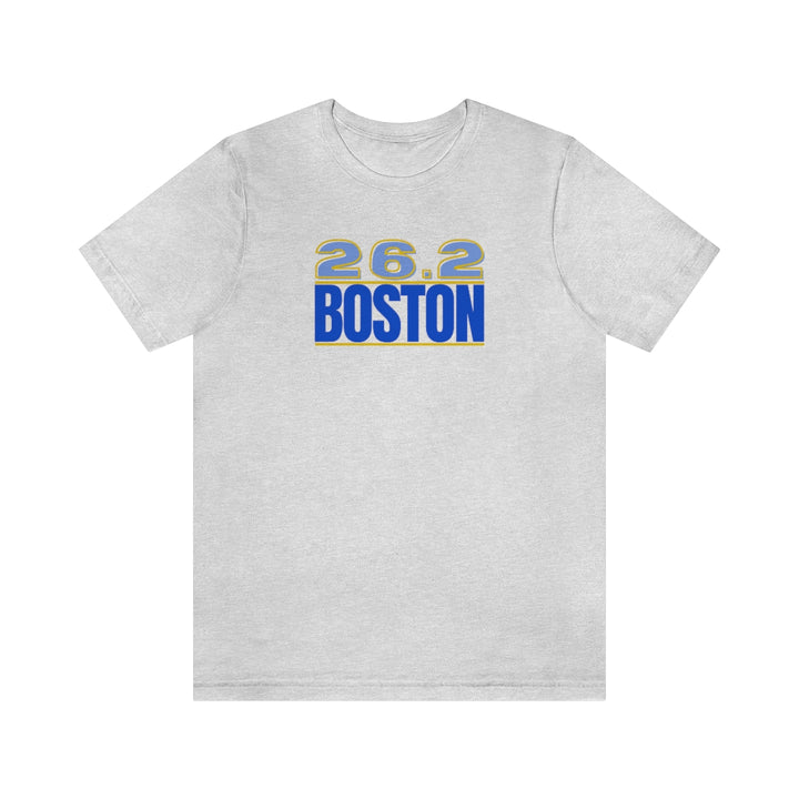 26.2 Boston Shirt, Gift for Runner, Unisex Jersey Short Sleeve Tee, Marathon Shirt, Marathoner, Shirt for Runner