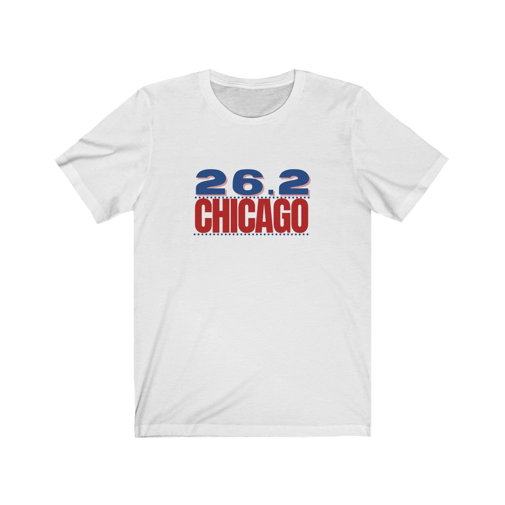 26.2 Chicago, Chicago Runner, Gift for Runner, Unisex Jersey Short Sleeve Tee, Marathon Shirt, Marathoner, Shirt for Runner