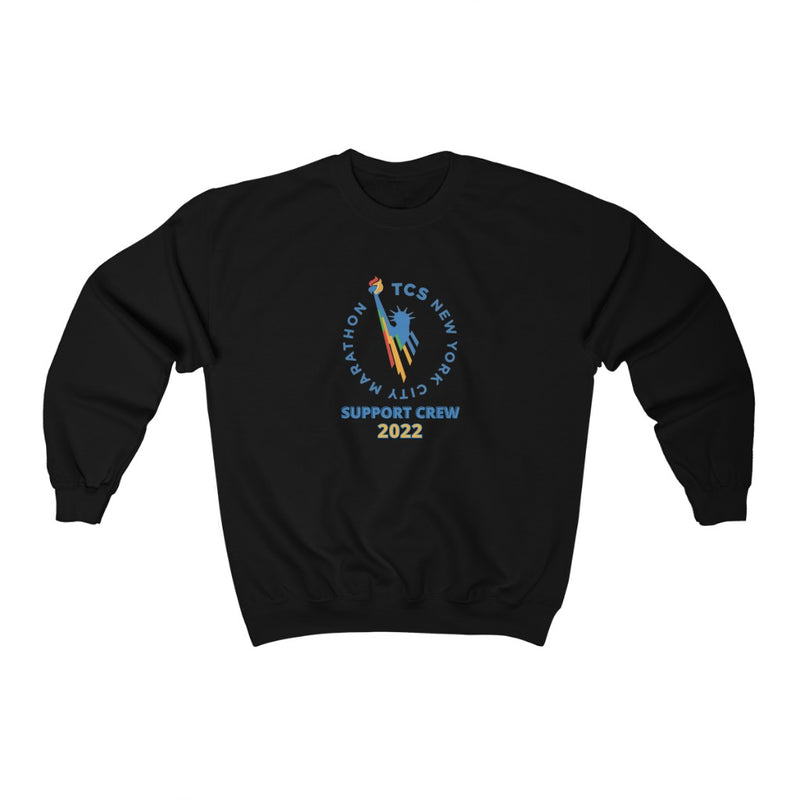 New York 26.2 Support Crew Sweatshirt, NY Marathon Support Crew, Unisex Heavy Blend Crewneck Sweatshirt