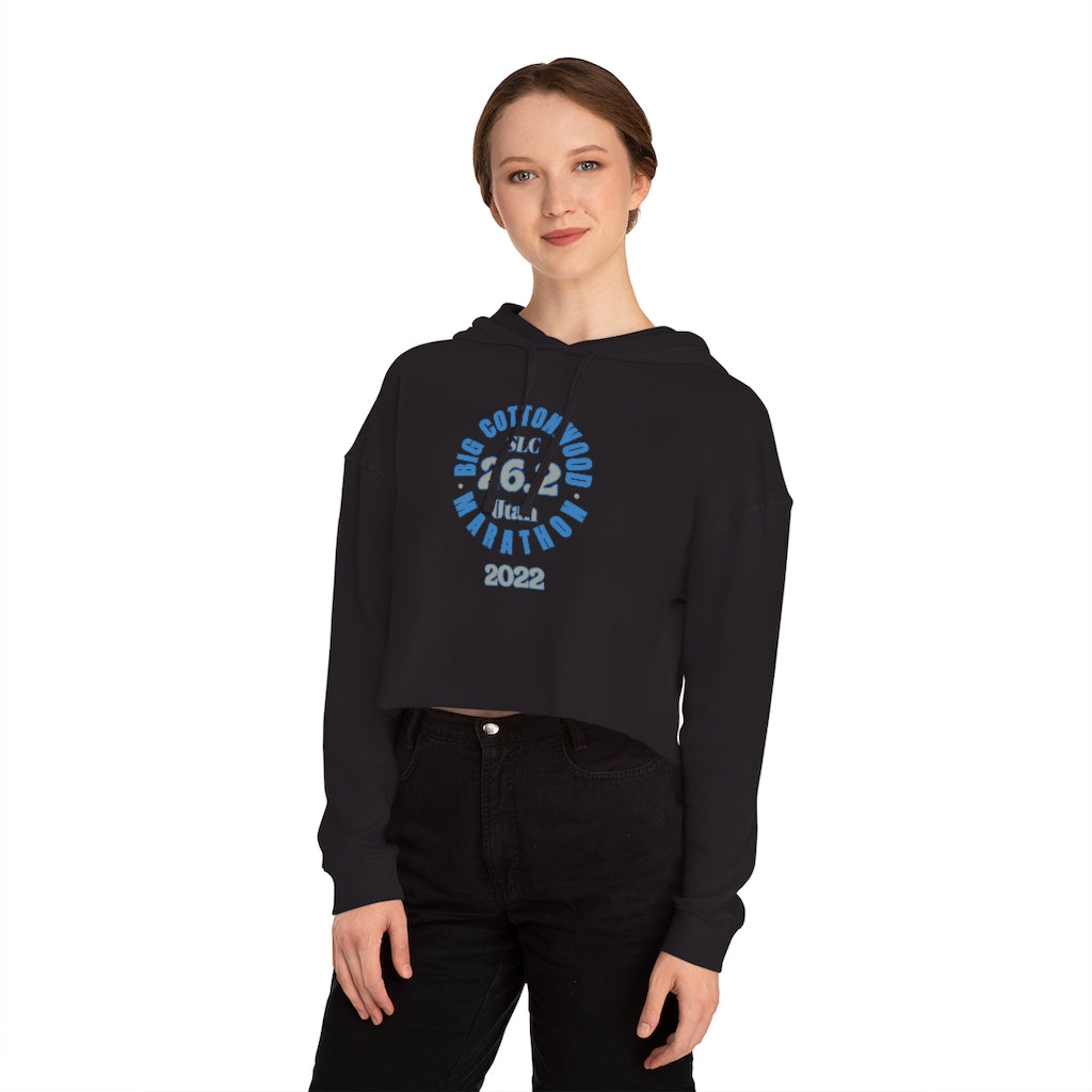 Big Cottonwood Marathon, Big Cottonwood Cropped Hoodie, Utah 26.2 Sweatshirt, SLC Marathon Hoodie