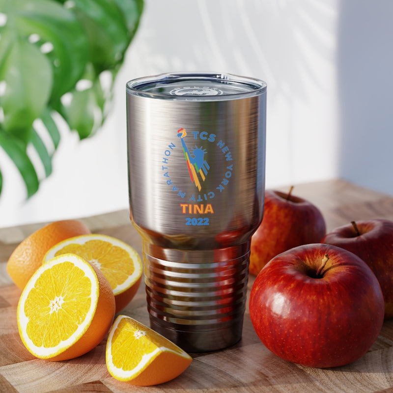 New York Marathon Tumbler, 30oz, Personalized Marathon Gift, NYC Marathon, 2022 Marathon