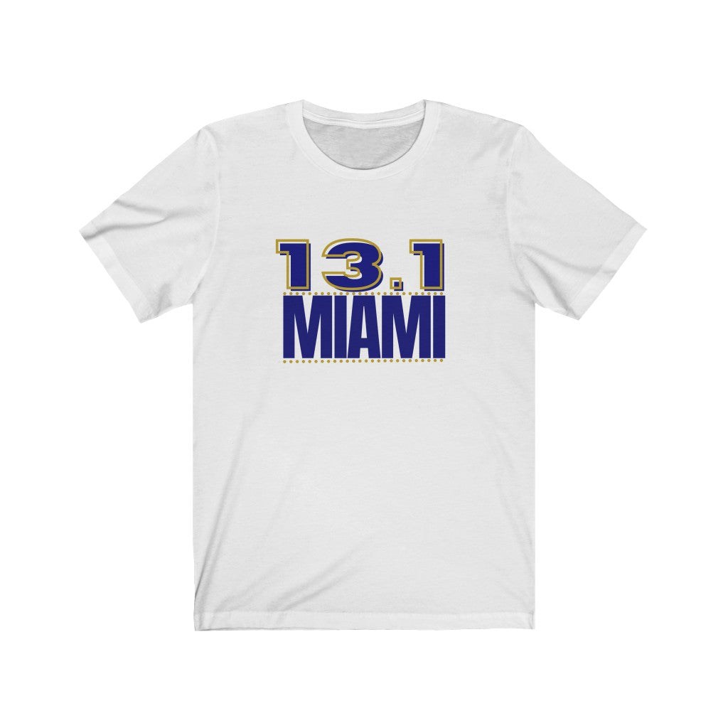 26.2 Miami, Miami Marathon, Half Marathon Miami T Shirt, Unisex Jersey Short Sleeve Tee,