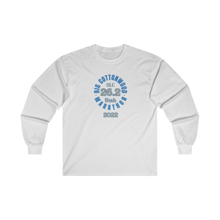 Big Cottonwood, 2022 Big Cottonwood Marathon Shirt, Utah Runner, Unisex Long Sleeve Tee, 26.2 SLC Marathon