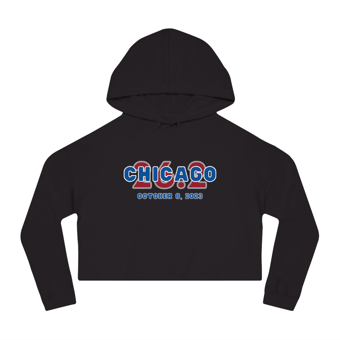 Chicago Cropped Hoodie, Chicago 26.2, CHI Sweatshirt, Chicago Runner Gift, 2023 Chicago