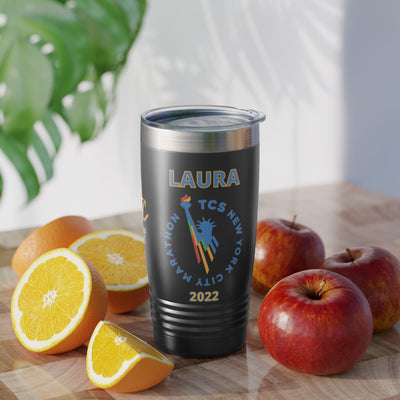 NYC Marathon, Do Epic Shit, New York Marathon Tumbler, Ringneck Tumbler, 20oz, Personalized NYC Marathon Gift, NYC Runner, 26.2