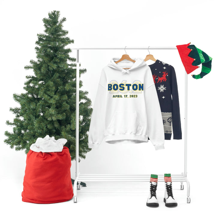 Boston Hoodie, 2023 Boston Sweatshirt, Heavy Blend Hooded Sweatshirt, Custom Hoodie, 26.2, Boston Runner, Boston Qualifier