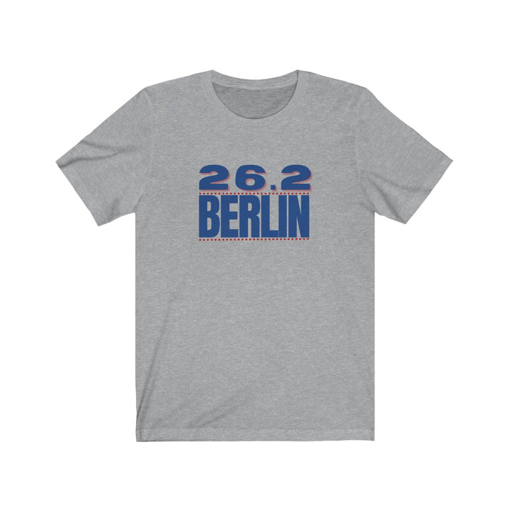 26.2 Berlin, Berlin Marathon, Gift for Runner, Unisex Jersey Short Sleeve Tee, Marathon Shirt, Marathoner, Shirt for Runner