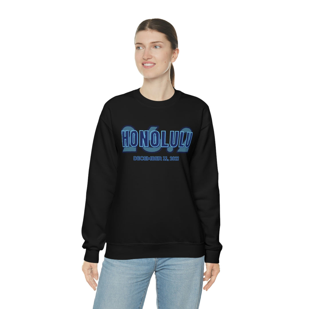 Honolulu Marathon, 26.2, Unisex Crewneck Sweatshirt, Honolulu Sweatshirt, Gift for Honolulu Runner