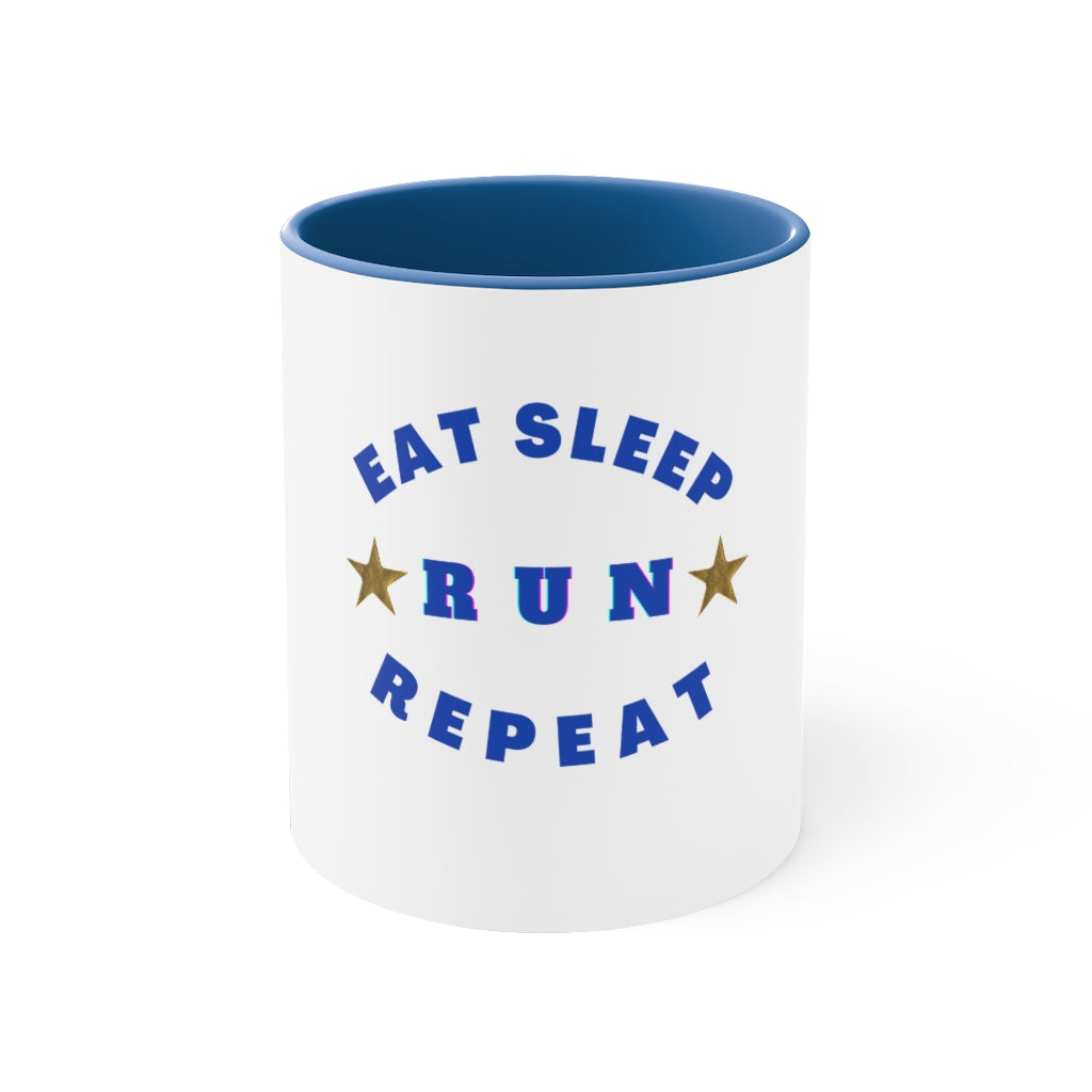 Eat Run Sleep Repeat, Runners Coffee Mug, 11oz,