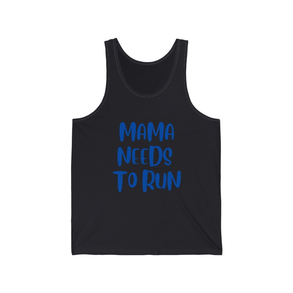 Funny Tank, Mama Needs to Run, Run Tank, Workout Tank, Gift for Runner