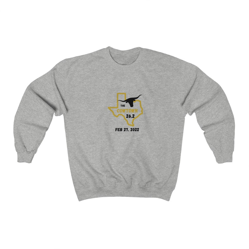 Cowtown Marathon Sweatshirt, Cowtown Half Marathon, Cowtown Ultra, 2022 Cowtown, 26.2 Ft Worth Marathon, 13.1 Fort Worth, Marathon Gift