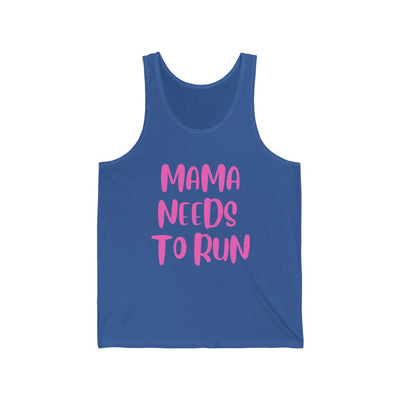 Funny Tank, Mama Needs to Run, Run Tank, Workout Tank, Gift for Runner