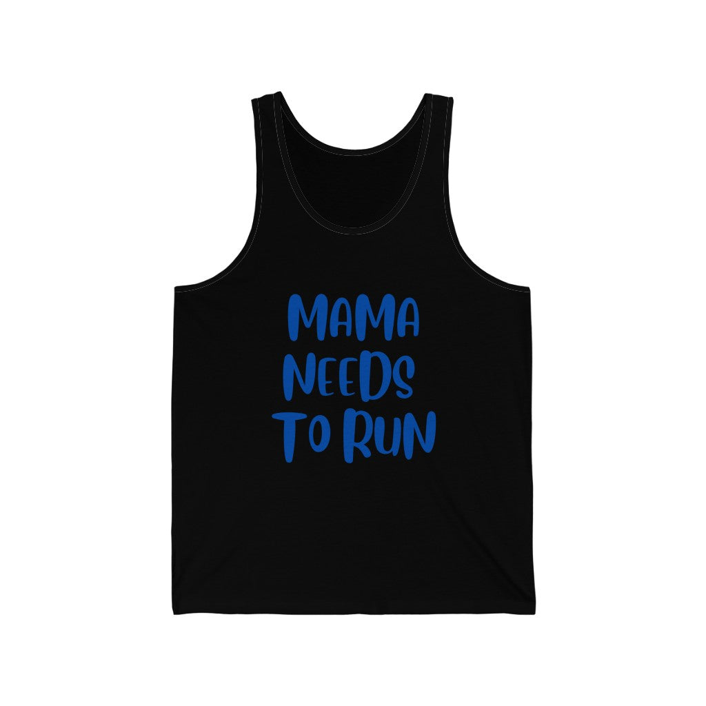 Funny Tank, Mama Needs to Run, Run Tank, Workout Tank, Gift for Runner