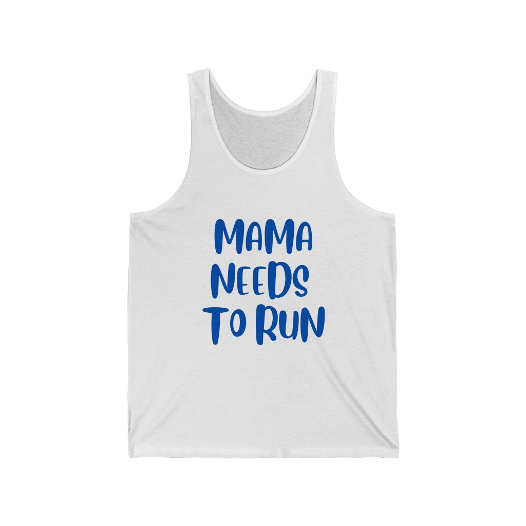 Funny Tank, Mama Needs to Run, Run Tank, Workout Tank, Gift for Runner