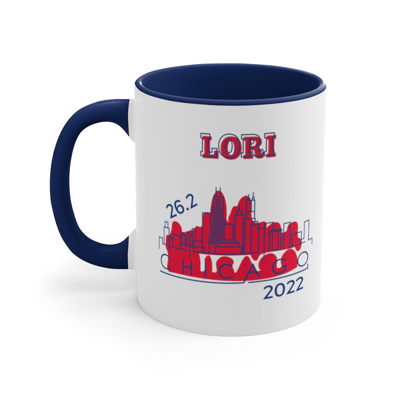 Chicago Marathon, Chicago Coffee Mug, 11oz, Chicago Marathon Gift, Personalized Chicago Cup, Custom Gift for Runner